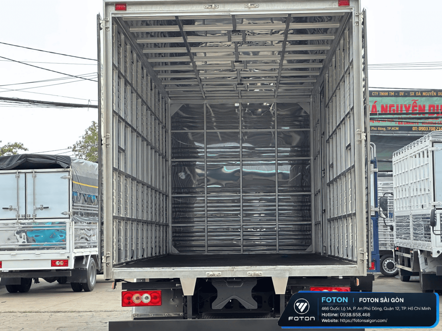 Xe tải Foton 7.6 Tấn - Thùng Dài 6m3
